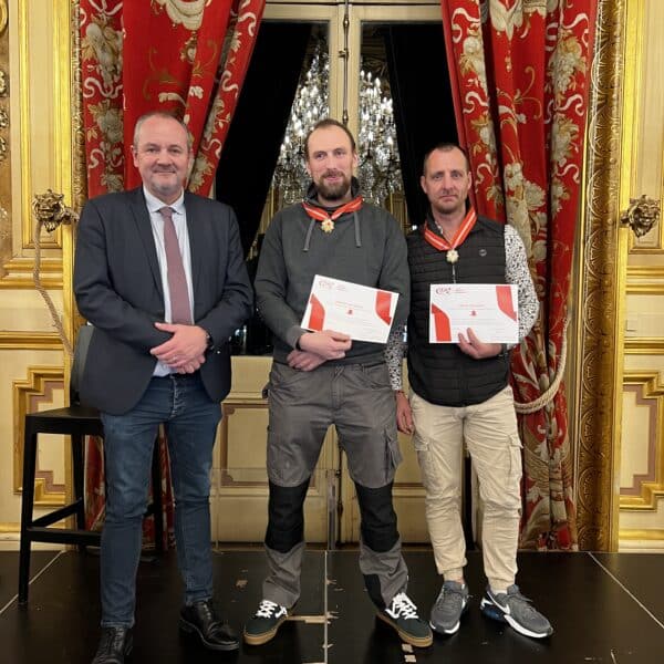 Médaille maitre artisan Benoit LANDREAU