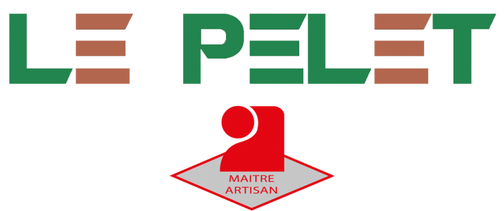 image de mise en avant, logo de la SARL Le Pelet intégrant le logo de maitre artisan